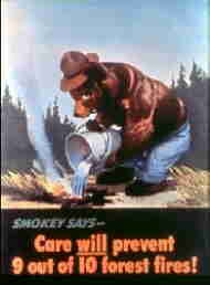 the first Smokey Bear poster