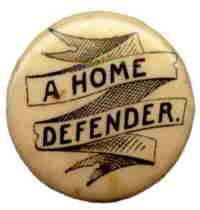 A Home Defender pin