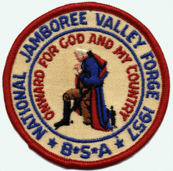 National Jamboree 1957 patch