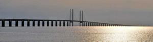 the main span of the Oresund Bridge