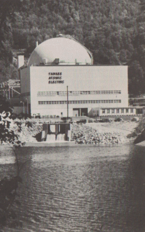 Yankee Atomic Electric plant at Rowe, Massachusetts