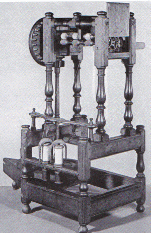 Arkwright's spinning machine