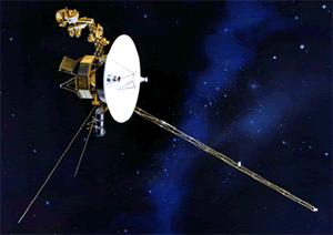 artist rendering of a Voyager