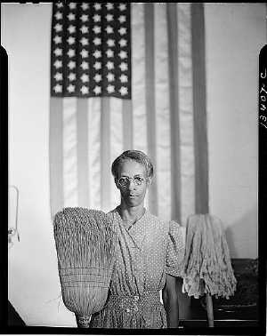 American Gothic, Washington, D.C., by Gordon Parks